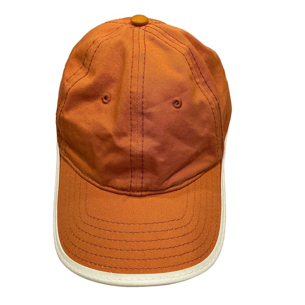 Ashworth Orange USA Flag Adjustable Baseball Hat Two Tone